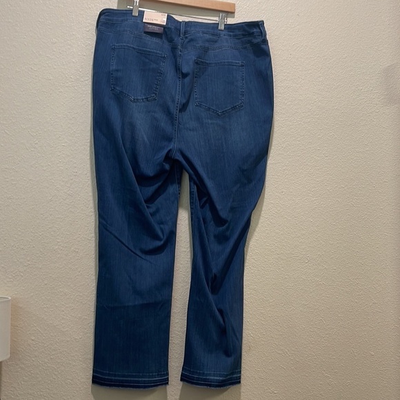 NYDJ High Straight Jeans In Plus Size 22W NWT - Picture 8 of 12